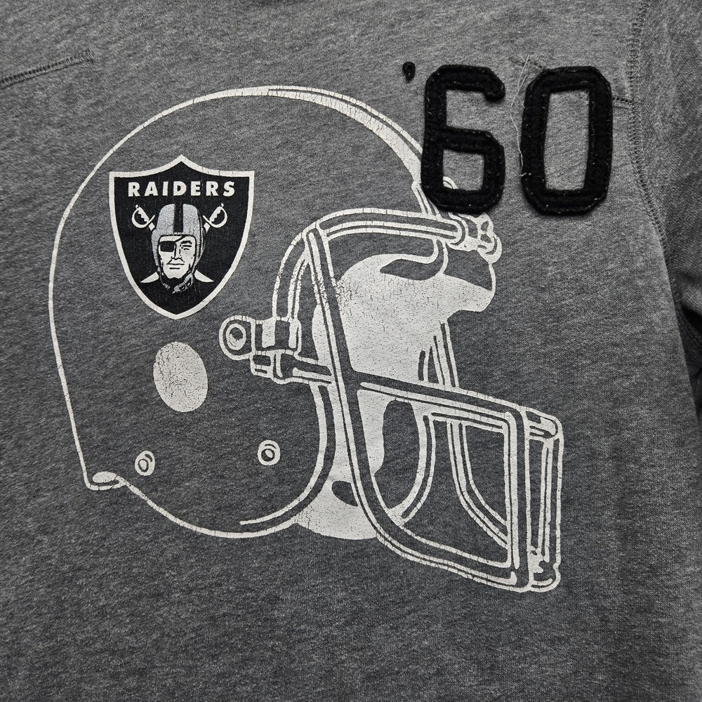 Las Vegas Raiders Women Hoodie S Gray Embroidered PINK Victoria's Secret 60 - Picture 5 of 10
